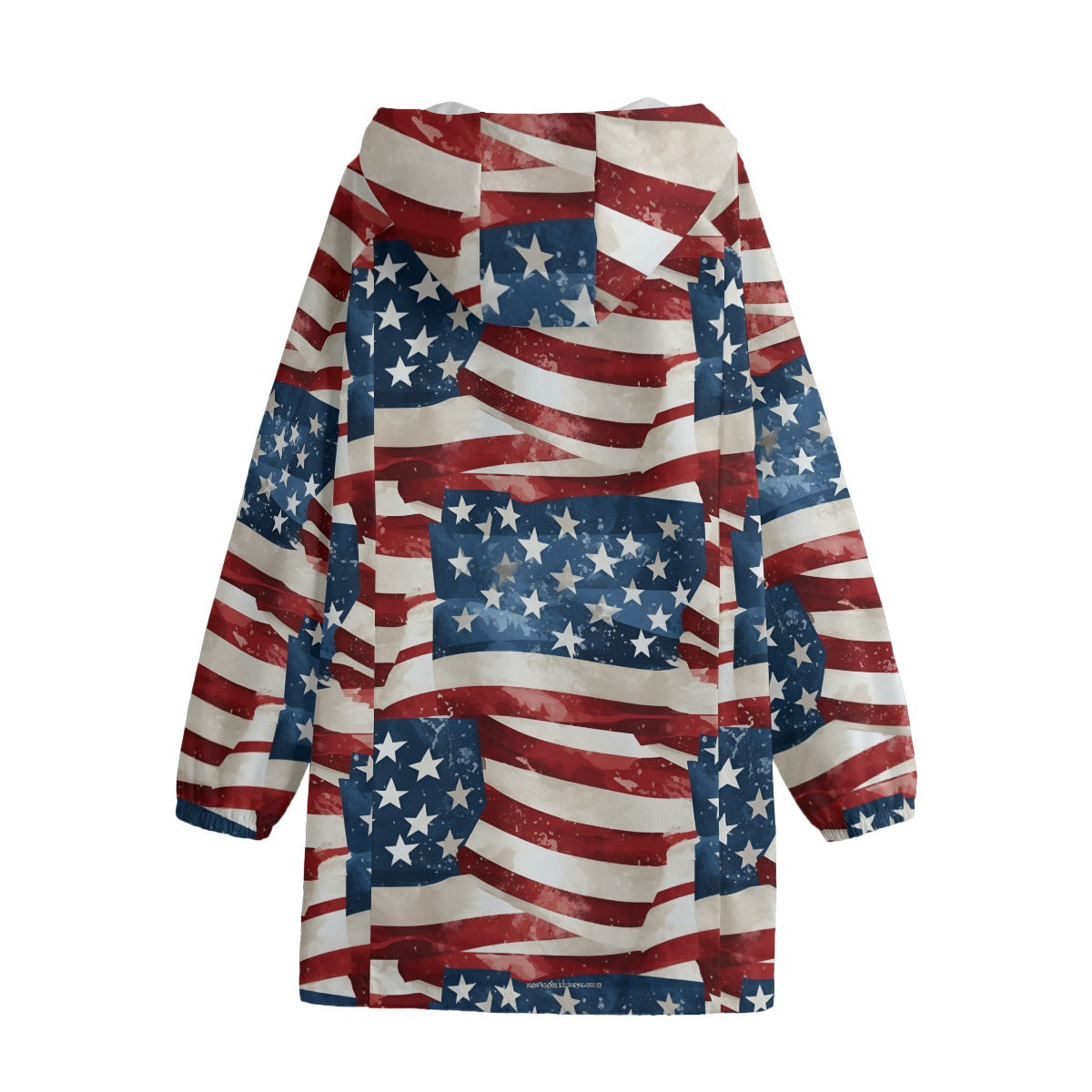 Donald Trump Superman, Adult Windbreaker Long Jacket