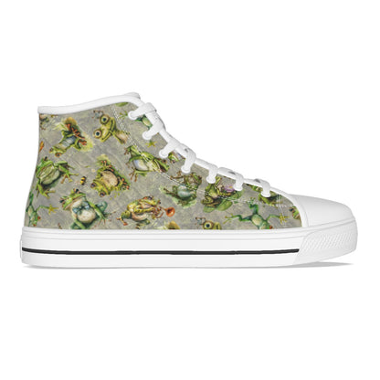 10 Animal Designs, Kids Canvas Sneaker, Tennis Shoes