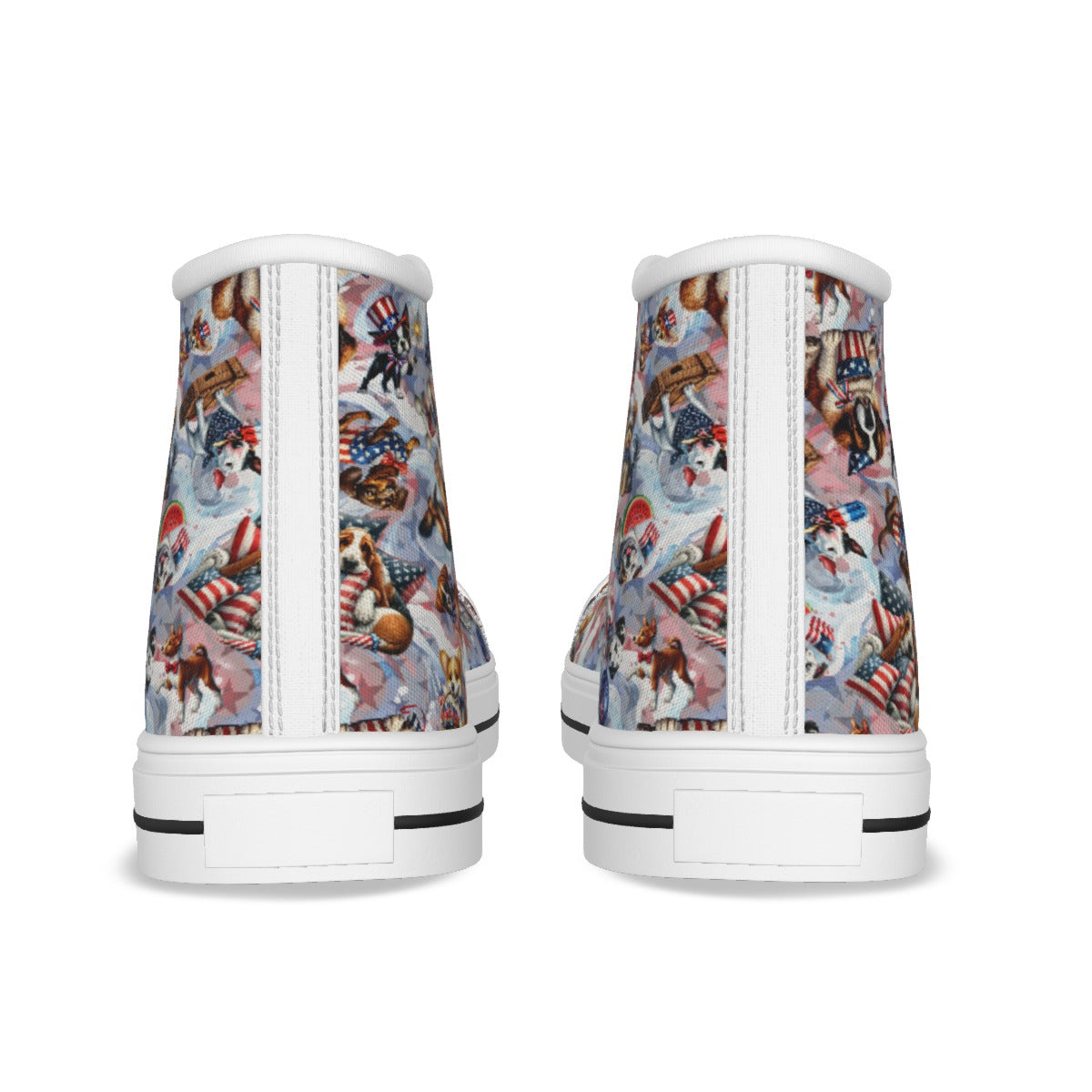 8 Patriot Designs, Kids Canvas Sneaker, Tennis Shoes, Unicorns, Dogs, Cats...