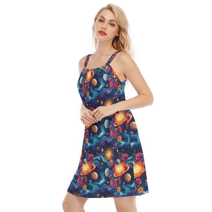 12 Galaxy / Outer Space Designs, Woman’s Sleeveless Cami Dress