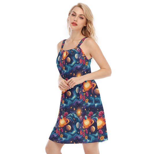 12 Galaxy / Outer Space Designs, Woman’s Sleeveless Cami Dress