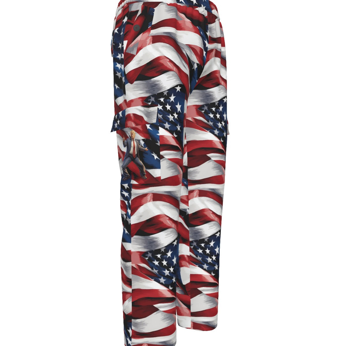 Donald Trump Dance Pockets, Men’s Cargo Pants w/ Pockets