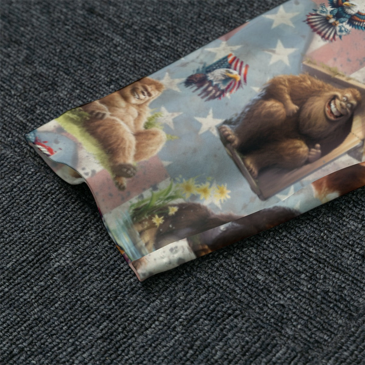 10 Bigfoot / Sasquatch Designs, Men’s Raglan Sleeve Pajamas with Wide Ankles