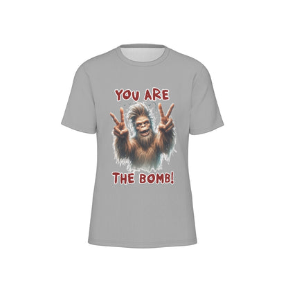 Bigfoot / Sasquatch "You are,,,", Unisex Short Sleeve O-Neck Cotton T Shirt