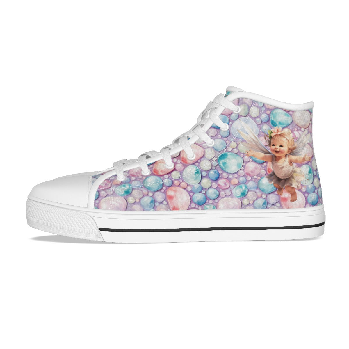 Fairy Design Kids Canvas Sneaker, Tennis Shoes
