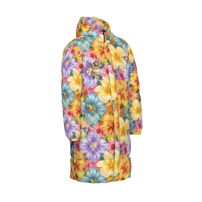 Hawaiian Bigfoot / Sasquatch Dance, Long Down Jacket / Coat