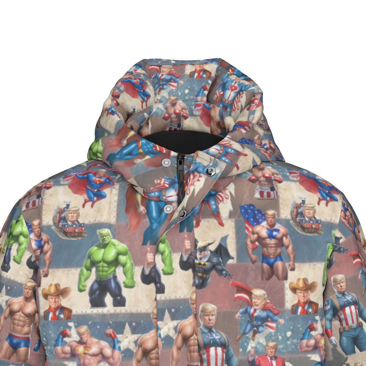 10 Donald Trump Designs, Long Down Jacket / Coat