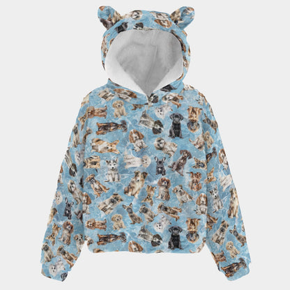 Kid’s Borg Fleece Sweatshirt With Ears