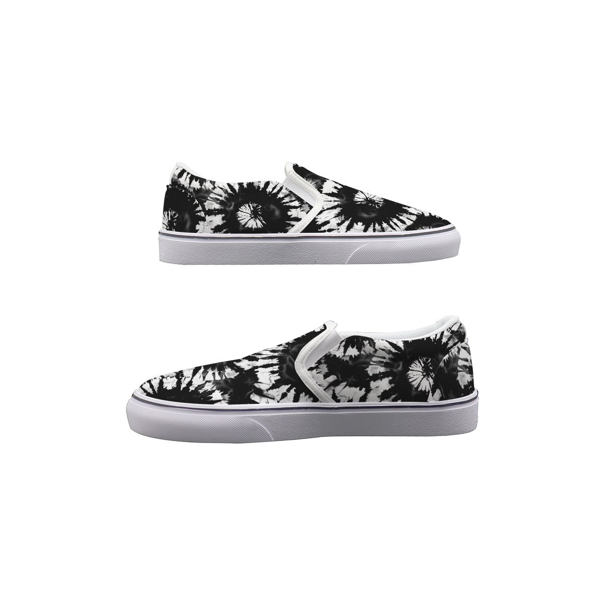 Men's Tie Dye Slip On Sneakers