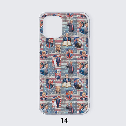 10 Donald Trump Designs, iPhone 14 15 Series Mobile Phone Case
