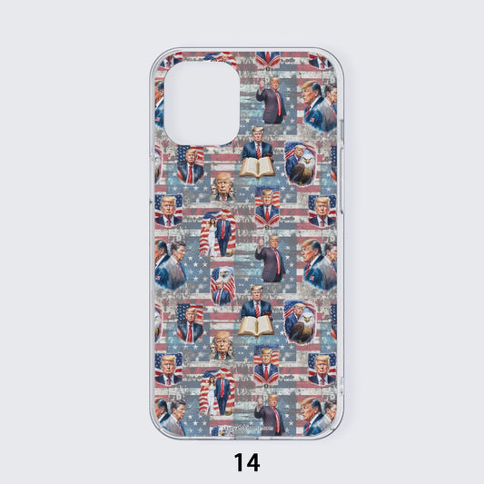 10 Donald Trump Designs, iPhone 14 15 Series Mobile Phone Case