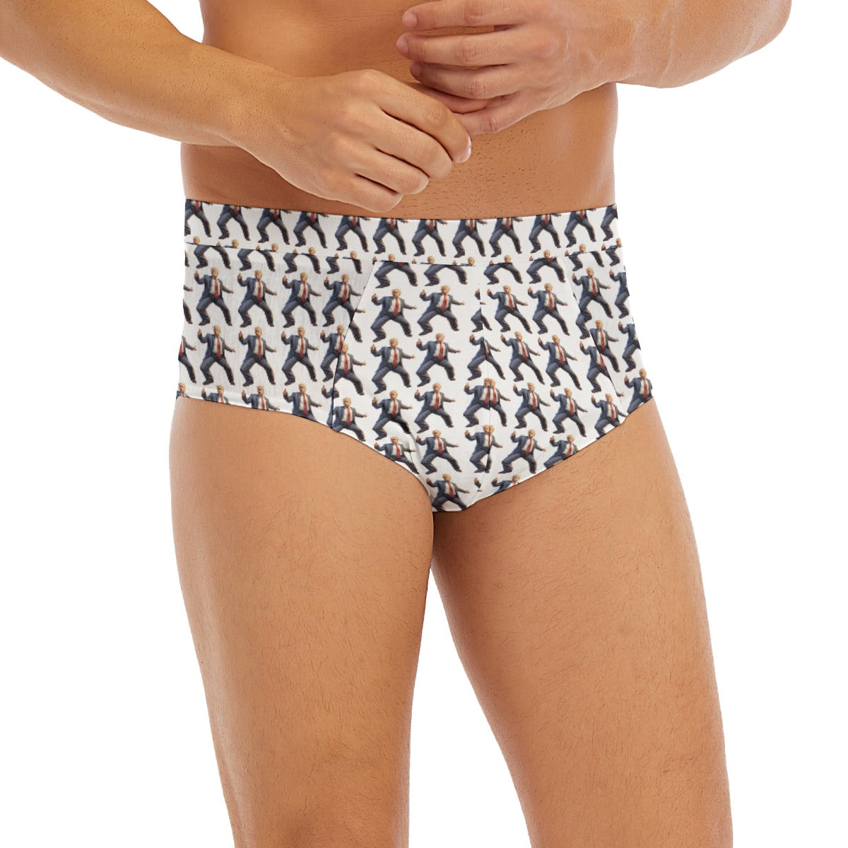 10 Donald Trump Designs, Men’s Polyester Triangle, Low Rise Underwear