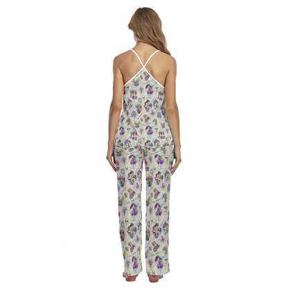 Mardi Gras Women's Cami Pajamas Set