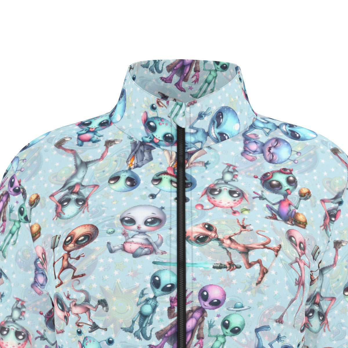 6 Alien Designs, Women’s Long Sleeve Thumbhole Jacket