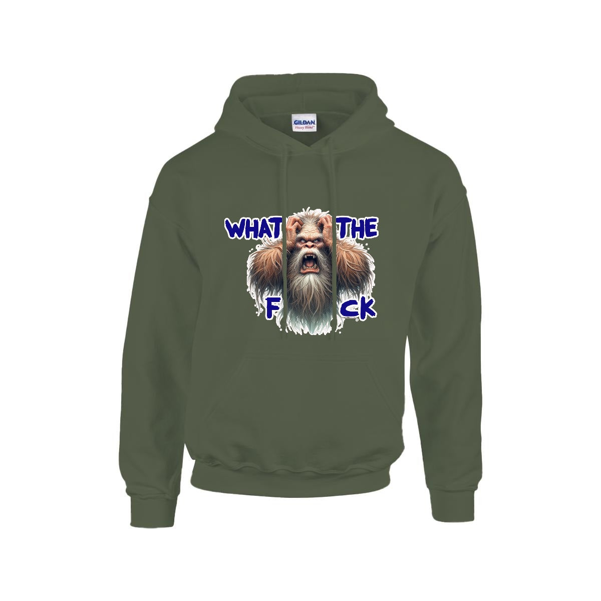 Sasquatch, Bigfoot Design, Gildan 18500 Poly-Cotton Hoodie