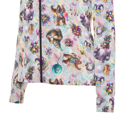 10 Bigfoot / Sasquatch Designs, Women’s Long Sleeve Thumbhole Jacket