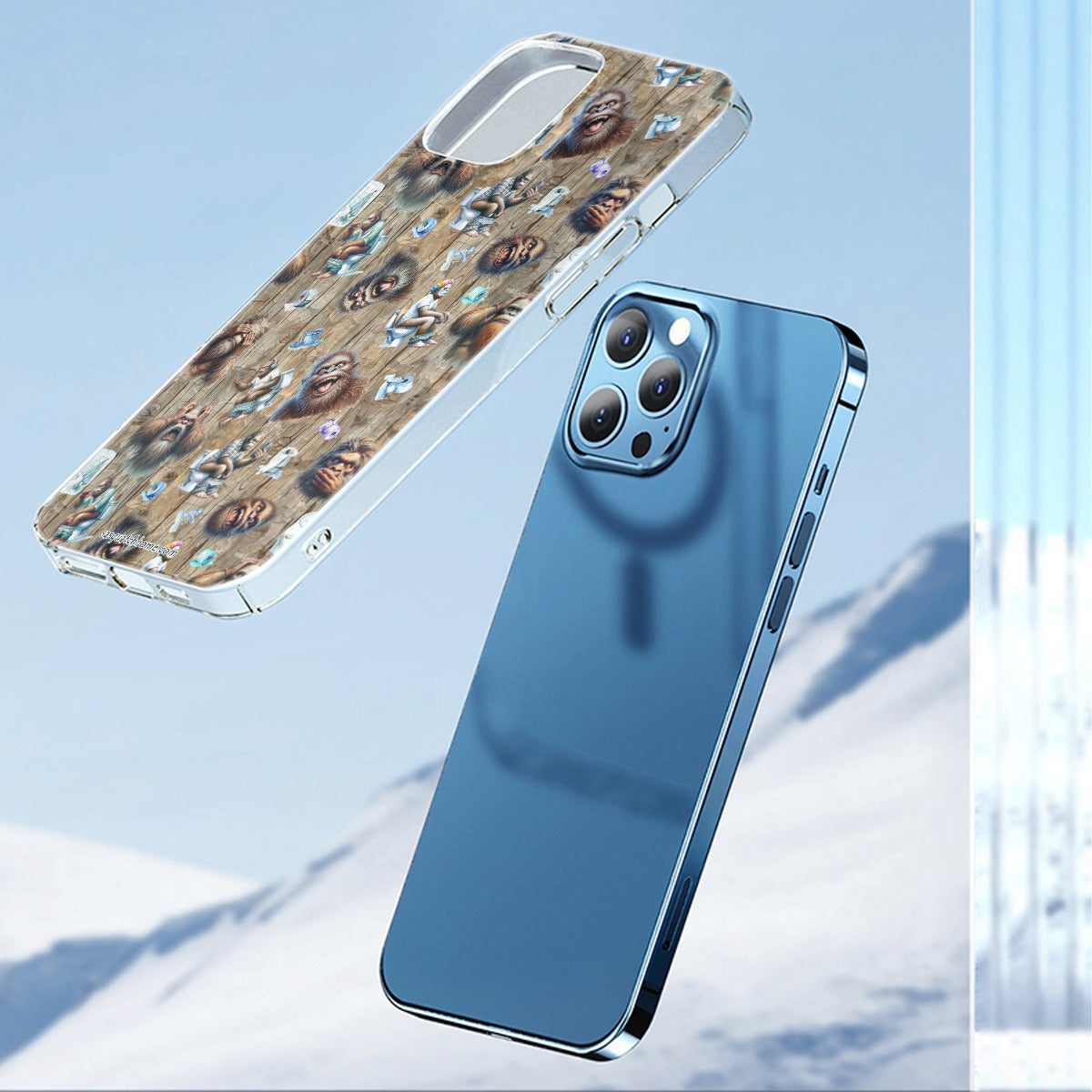 10 Bigfoot / Sasquatch Design, Iphone  14 15 Series Mobile Phone Case