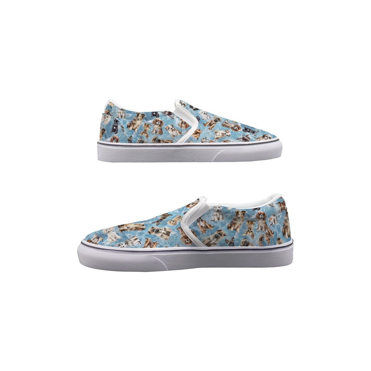10 Animal Designs, Kids Slip On Canvas Sneakers, Slip On Shoes, No Touch Shoes