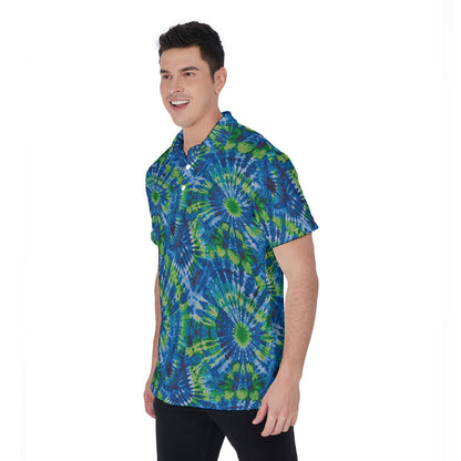 10 Tie Dye Designs, Men's Polo Shirts