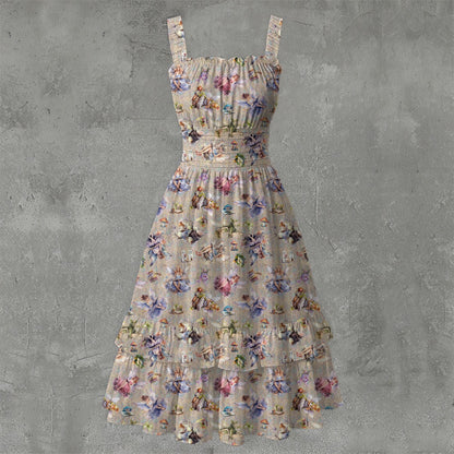 6 Fairy Designs, Women’s Ruffle Hem Dress