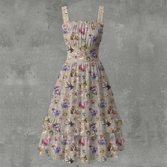 6 Fairy Designs, Women’s Ruffle Hem Dress