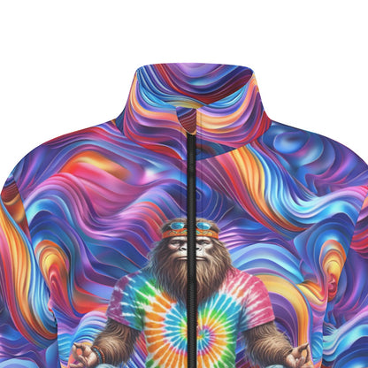 Hippie Bigfoot / Sasquatch, Women’s Long Sleeve Thumbhole Jacket