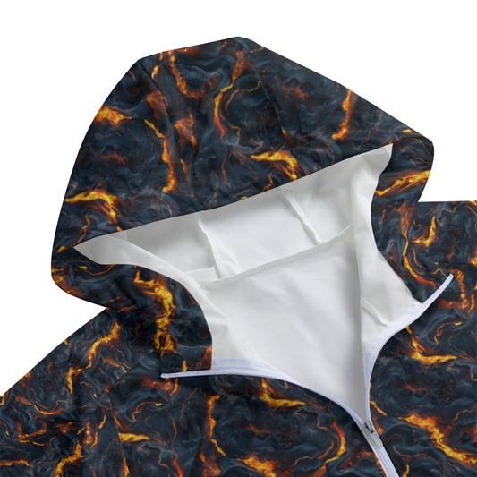 Dragon Design, Adult Windbreaker Long Jacket