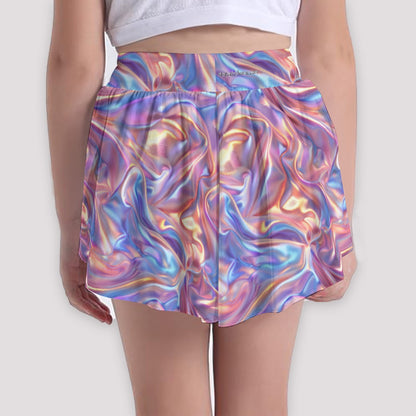 Unicorn, Girls Sports Culottes, Butterfly Shorts w/ Pocket