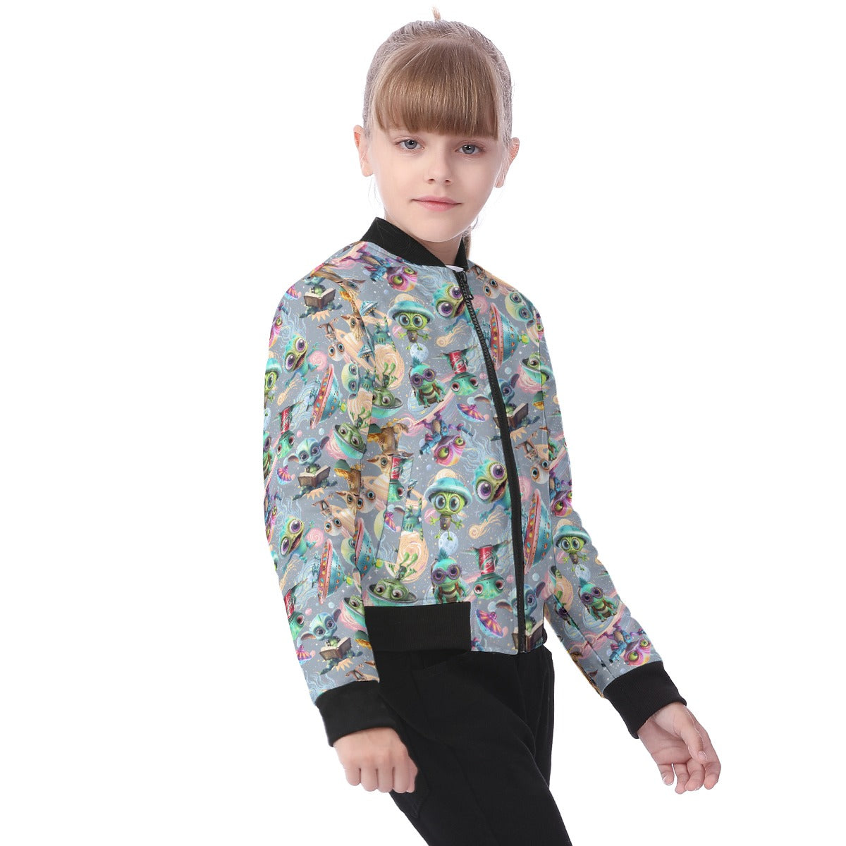 6 Alien Designs, Kid’s Bomber Jacket