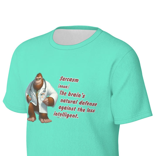 Bigfoot / Sasquatch "Sarcasm..", O Neck Cotton T Shirt