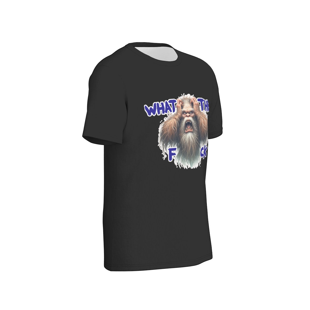 Bigfoot / Sasquatch "WTF", Unisex Short Sleeve O-Neck Cotton T Shirt