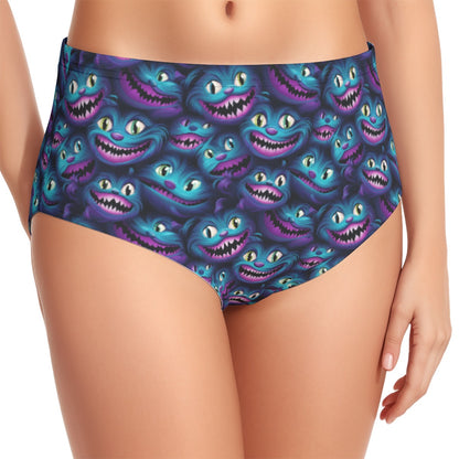 Cheshire Cat Designs, Women’s Bikini Halter Swimsuit, Two Piece Set