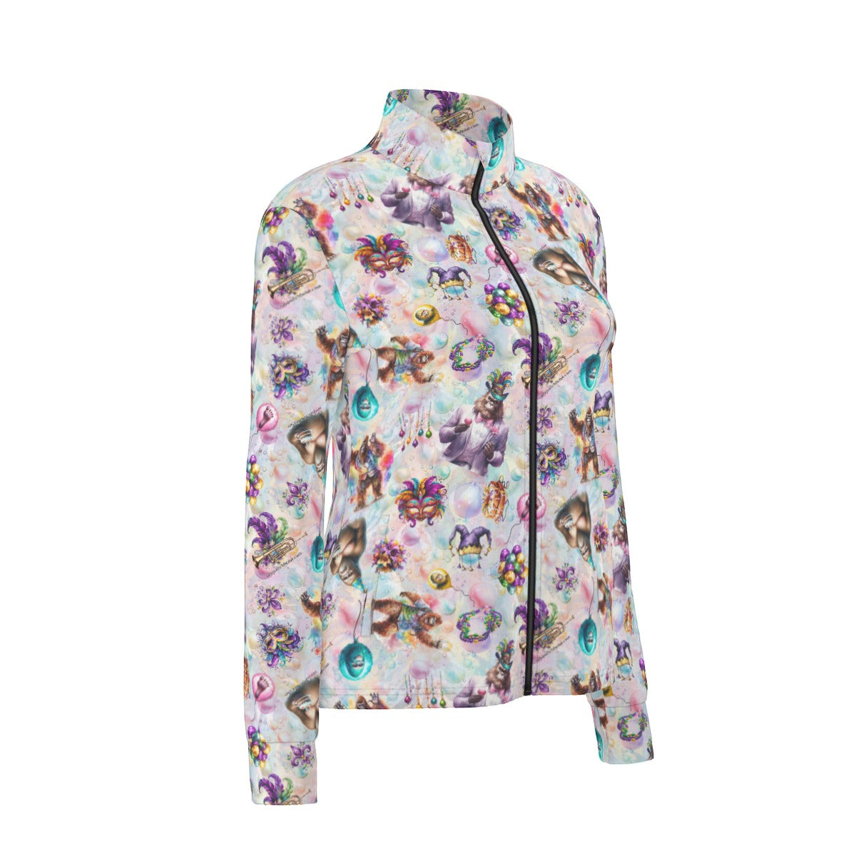 10 Bigfoot / Sasquatch Designs, Women’s Long Sleeve Thumbhole Jacket