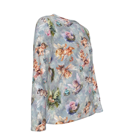 5 Fairy Designs, Women’s Oversized Cotton Tee Shirt