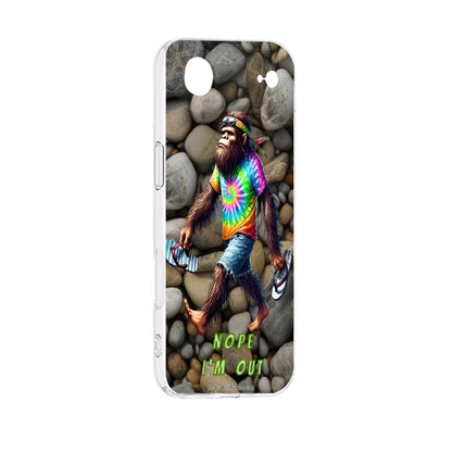 Hippie Bigfoot Sasquatch "Nope, I'm Out", IPhone 17 Series (4 models) TP Cell Mobile Phone Case