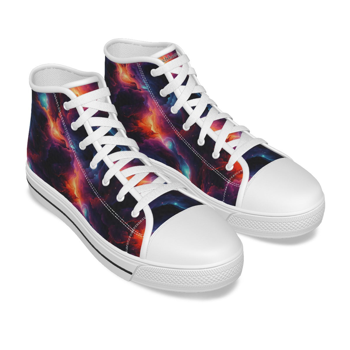 12 Gorgeous Outer Space Designs, Kids Canvas Sneaker, Tennis Shoes