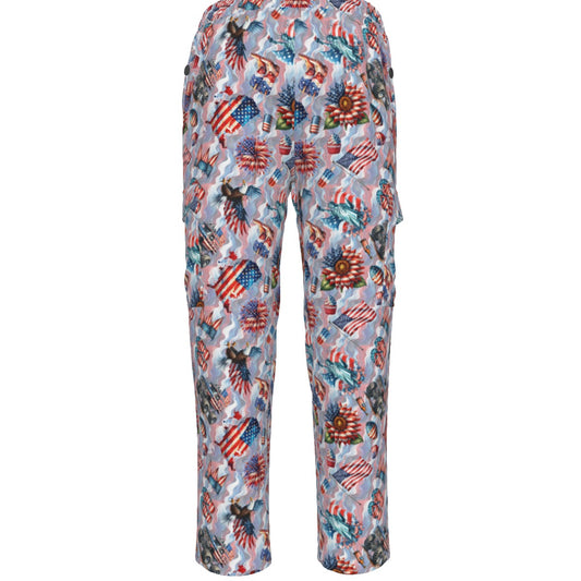 8 Patriot Designs, Men’s Cargo Pants w/ Pockets