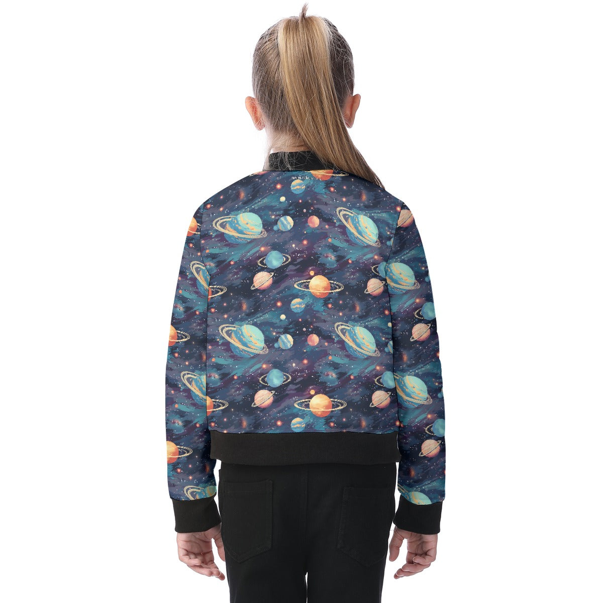 12 Galaxy / Outer Space Designs, Kid’s Bomber Jacket