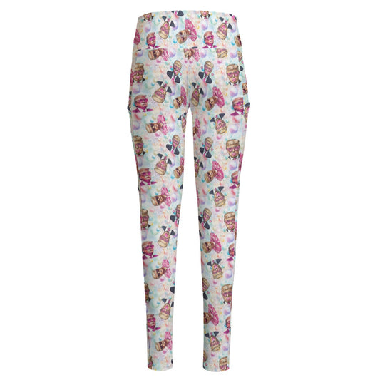10 Donald Trump Designs, Women’s High Waist Leggings w/ Pocket