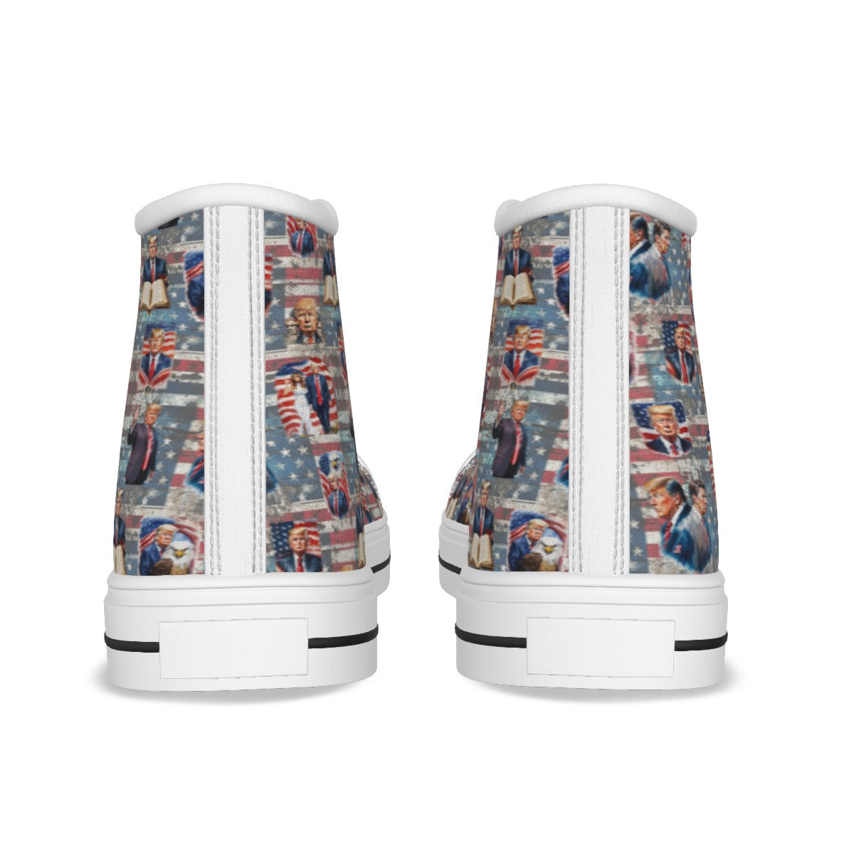 16 Donald Trump Designs, Kids Canvas Sneaker, Tennis Shoes