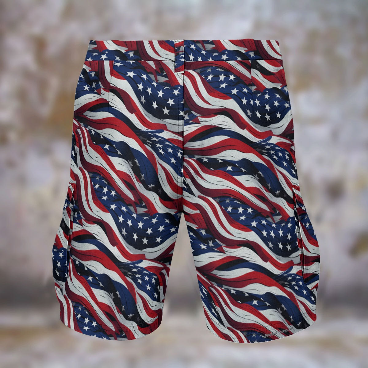 American Flag, Men’s Cargo Shorts