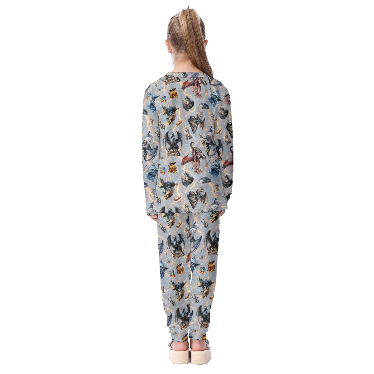 20 Misc Designs Kid's Long Pajamas Set