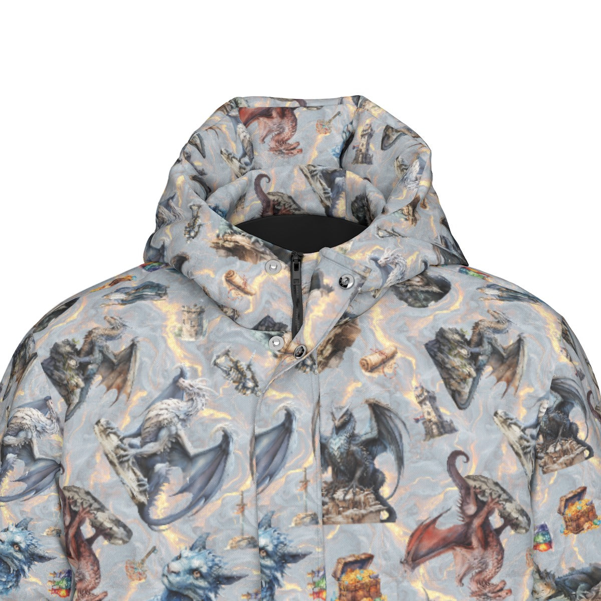 10 Misc Designs, Long Down Jacket / Coat