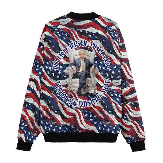 Donald Trump Dancing, Fleece Bomber Jacket