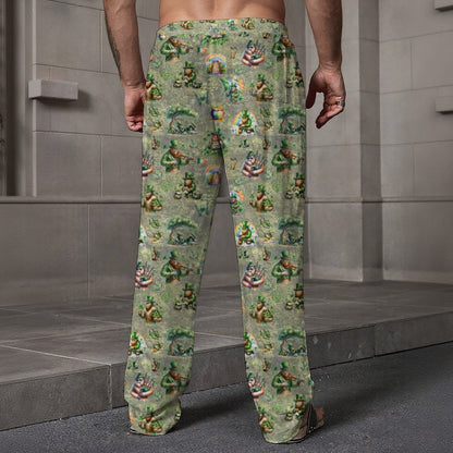 10 Bigfoot / Sasquatch Designs, Men’s Loose Casual Pants W/ Pocket