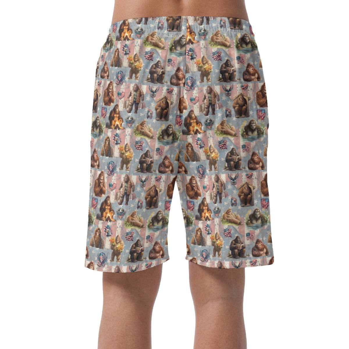 10 Bigfoot / Sasquatch Designs, Men’s Lightweight Casual Shorts