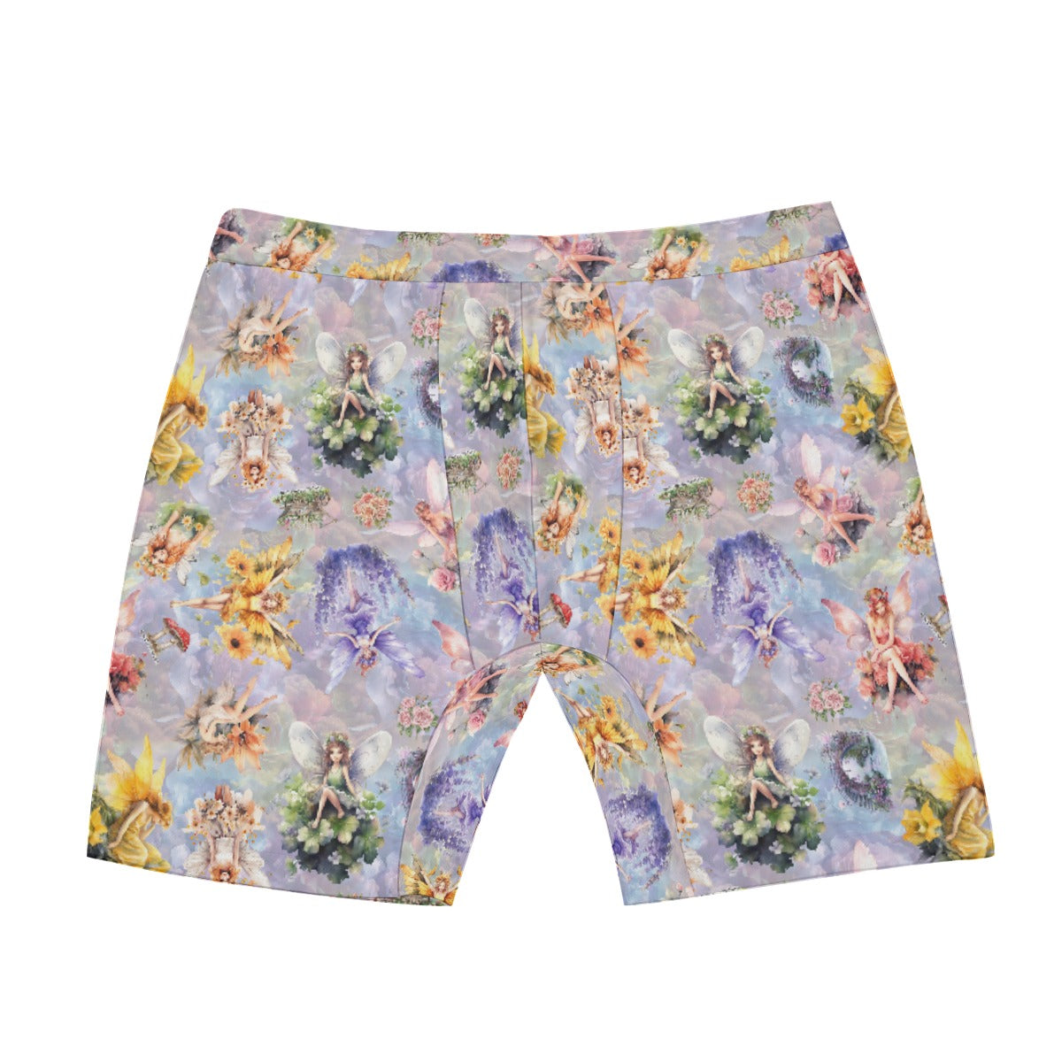 6 Fairy Designs, Men’s Long Boxer Briefs