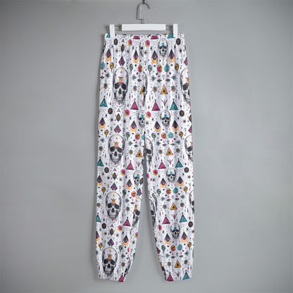Skulls and symbols, Women’s Sweatpants, Workout Pants
