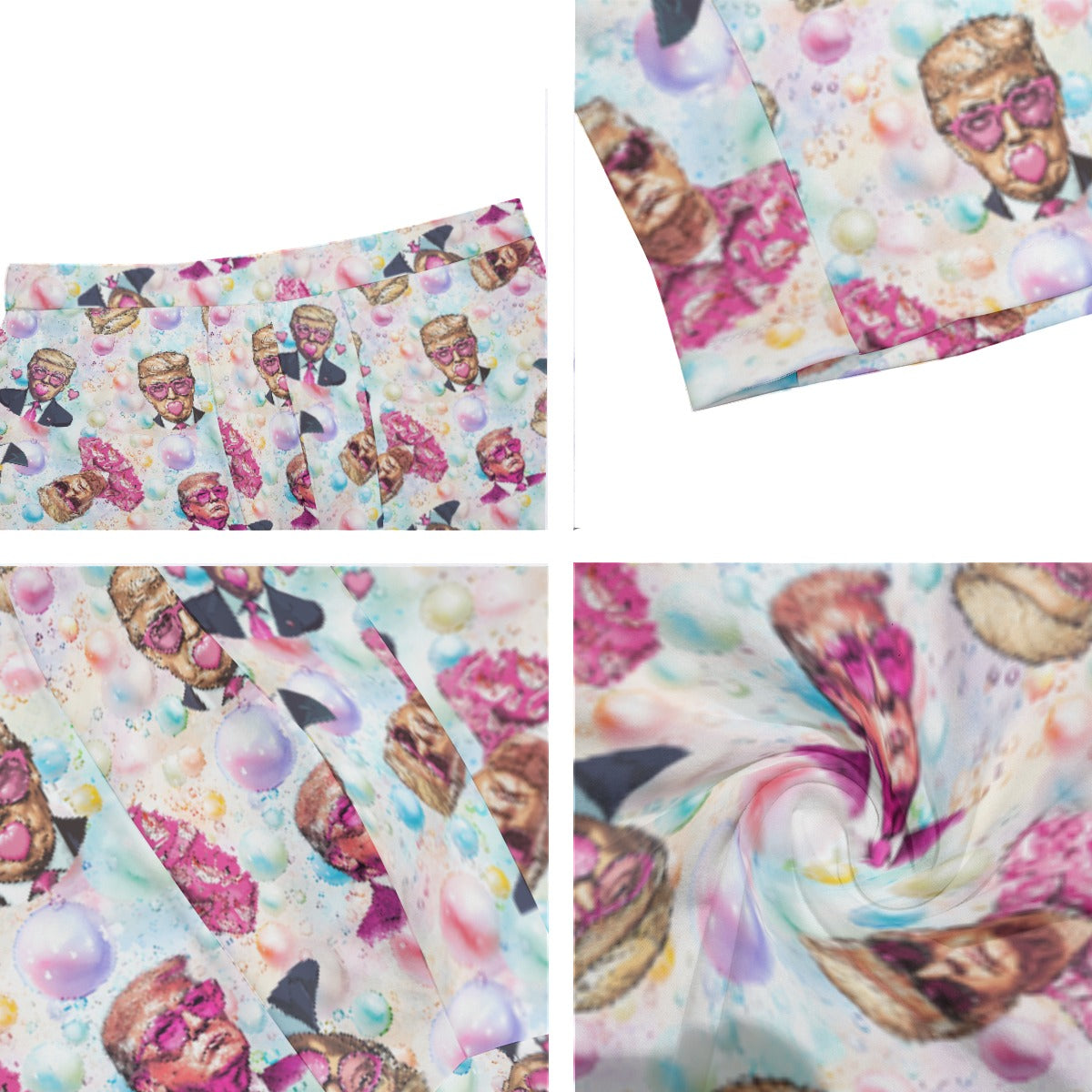 10 Donald Trump Designs, Men’s Long Boxer Briefs