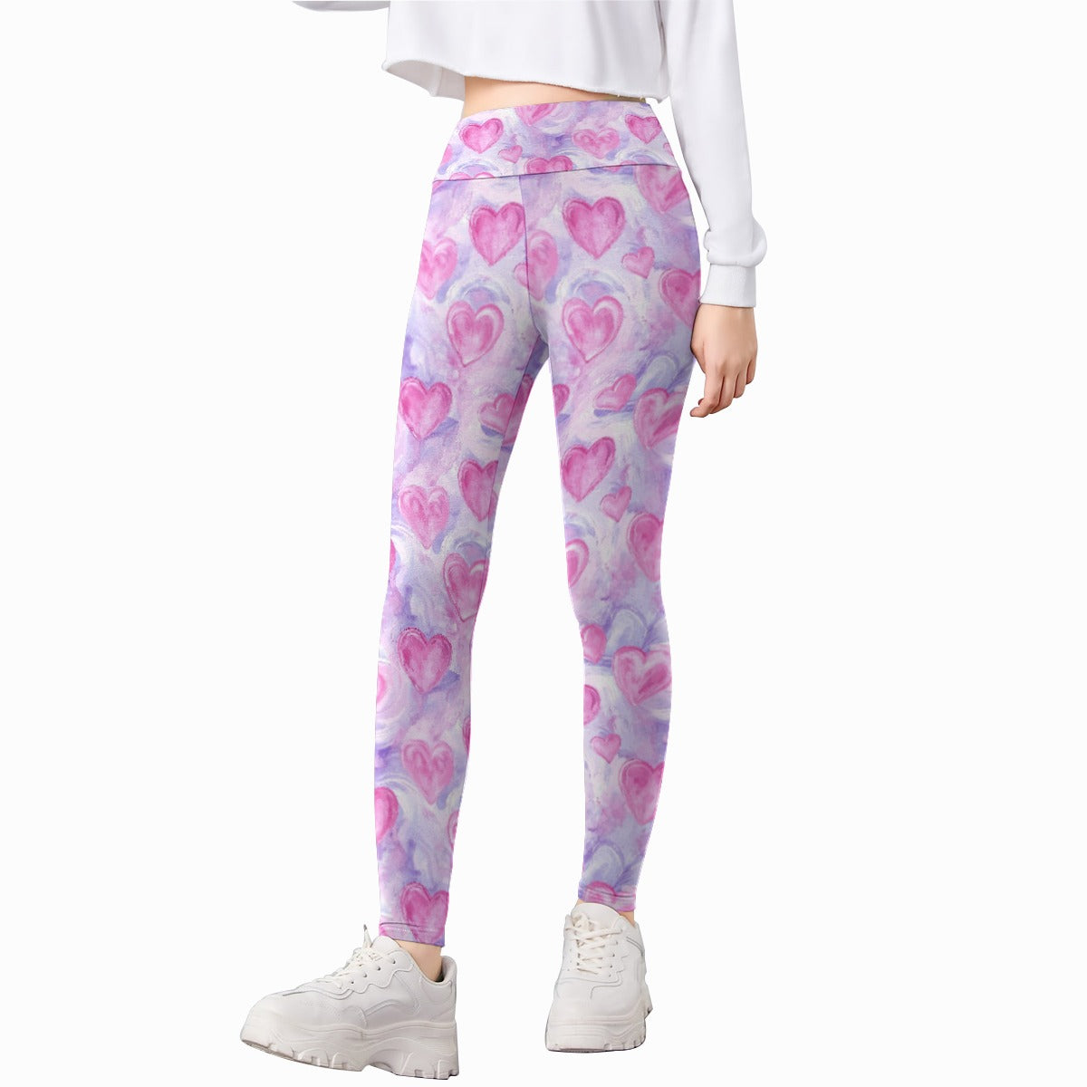 Heart Design, Kid’s Leggings